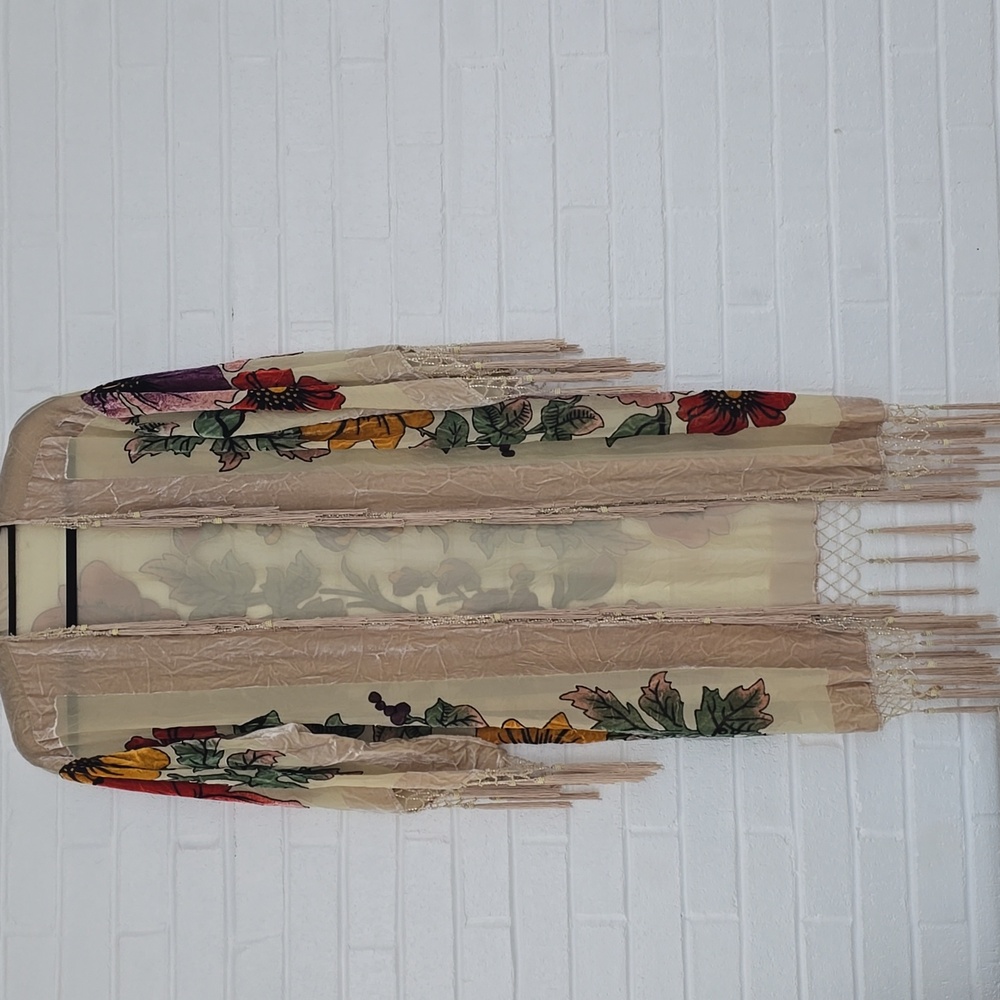 Silk blend Sam Hilu Kimono